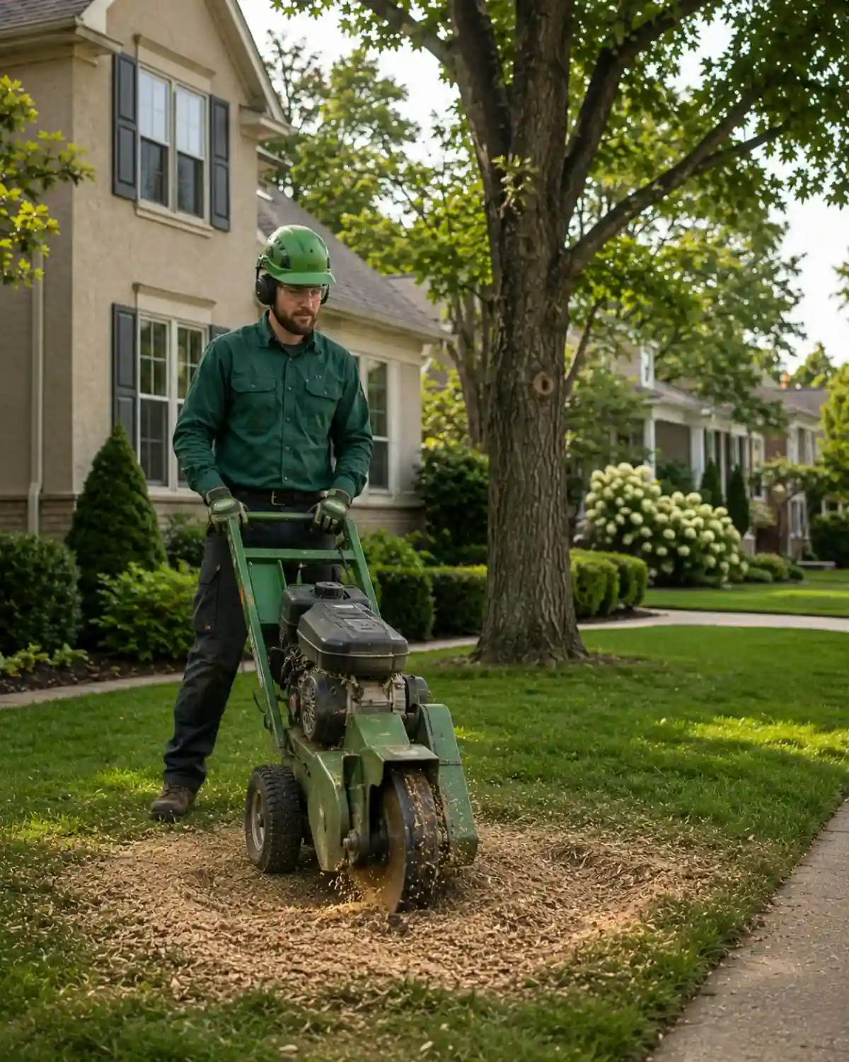 Eco Pro recent project: Stump Grinding